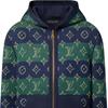 LOUIS VUITTON Monogram Double Face Reversible Hoodie 1AIJZ8