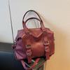 PU Leather Underarm Bag Retro Crossbody Bag with Adjustable Strap Tote Bags for Women