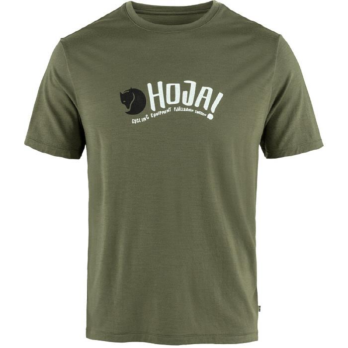 FJALLRAVEN Hoya Wool Short Sleeve T-Shirt (12600252)