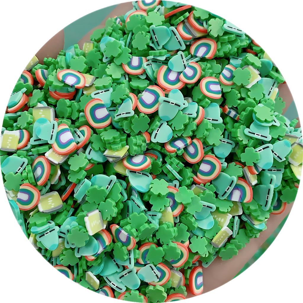 Hot Soft Clay Leaf Sprinkle Polymer Clay Leaves Slices for DIY Nail Decor Scrapbooking Slime Fillings