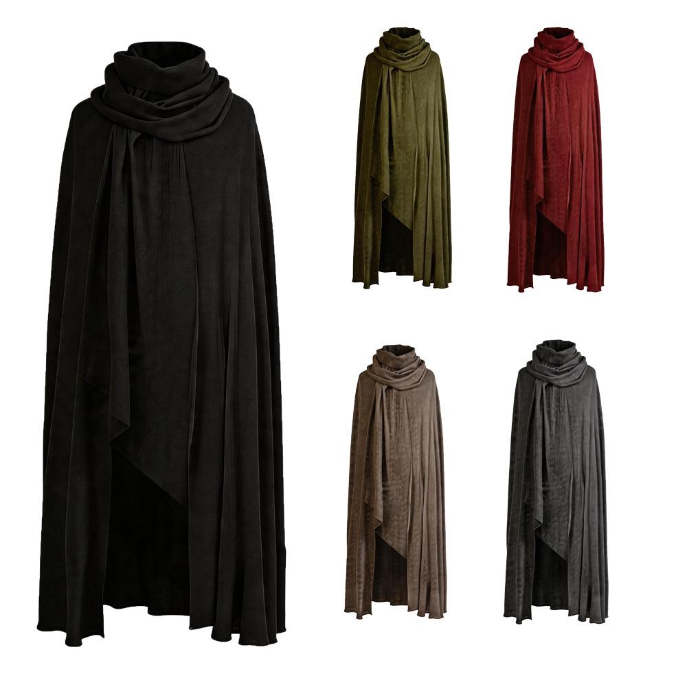 New medieval knight cape halloween cosplay costume wizard cosplay cape
