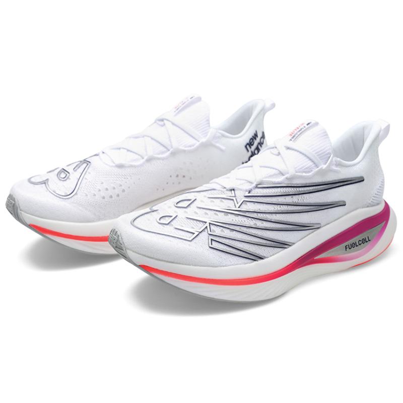 New Balance FuelCell Sc Elite V3 White Victory Blue Sneakers MRCELLE3