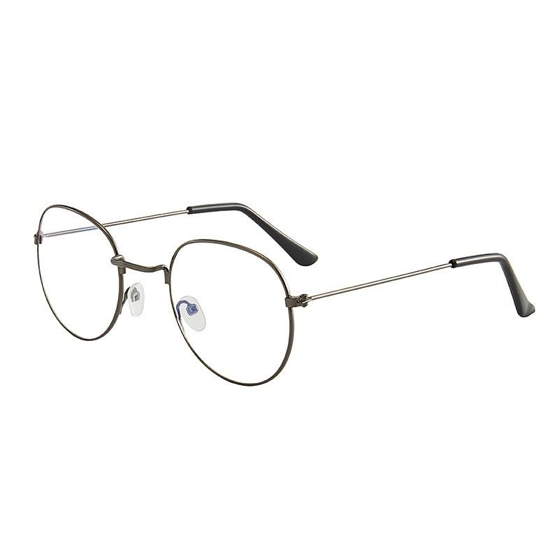 

Latest Metal Frame Men s and Women s Small high quality material Fresh Eyewear Artistic Round Metal Large Frame
