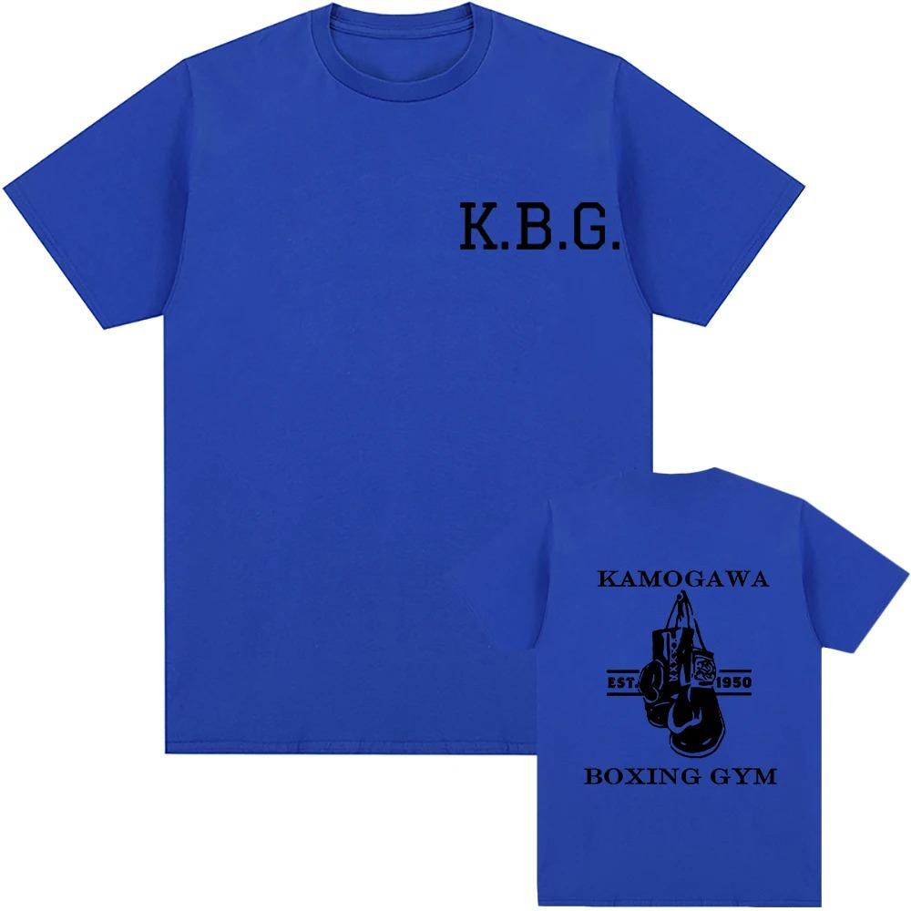 Hot Anime Hajime No Ippo Tshirt Funny TShirts Manga Kamagowa Boxing Gym Cotton Tee Shirt Hip Hop Men T-Shirts Unisex Summer Tops