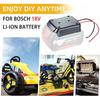 Battery Adapter for Makita/Bosch/Milwaukee/Dewalt/Black&Decker/Ryobi 18V 20V Li-ion Battery DIY Power Wheel Adapter Dock Holder