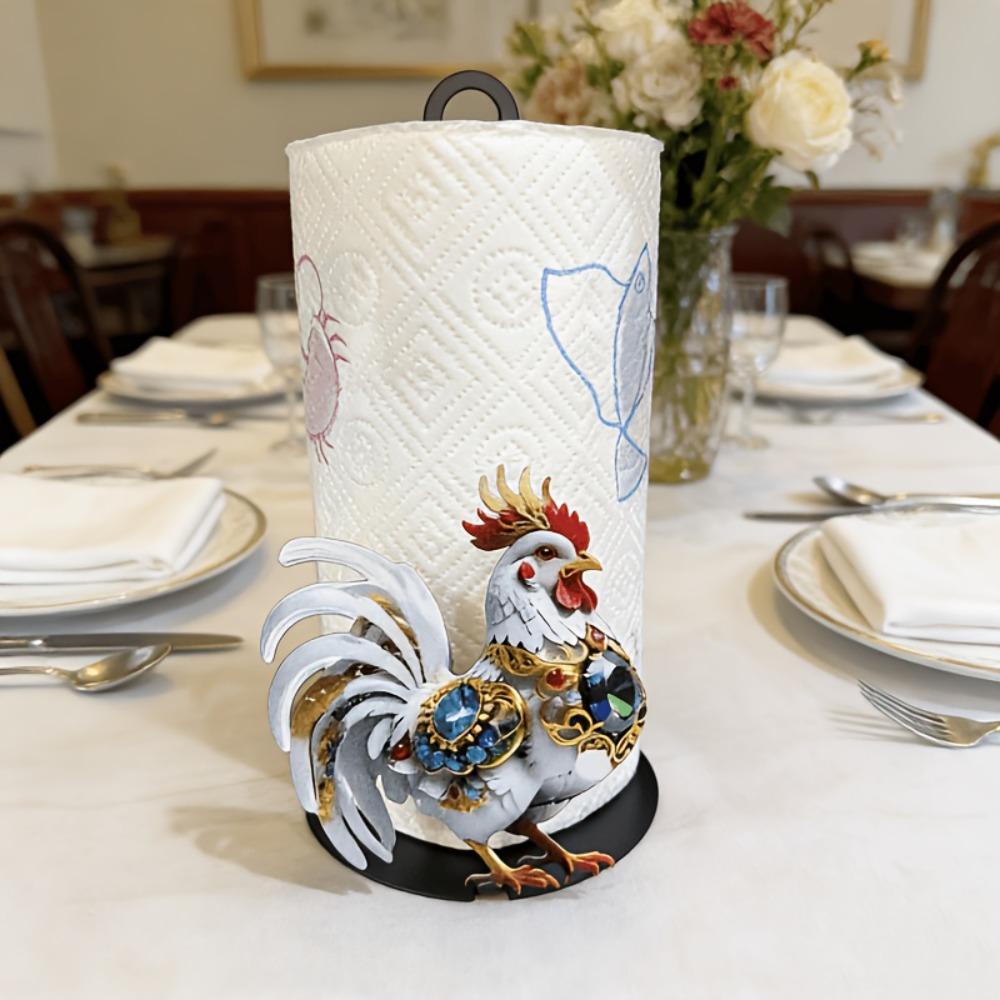 Lustiger Rollenpapierhandtuchhalter Taschentuchständer Vertikales Serviettenregal Taschentuch-Aufbewahrungsregal Esstisch