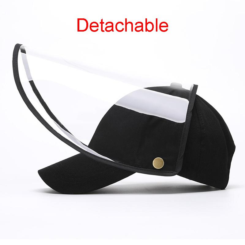 

Защитная пылезащитная крышка от брызг для улицы, шляпа рыбака Baseball Cap,Detachable