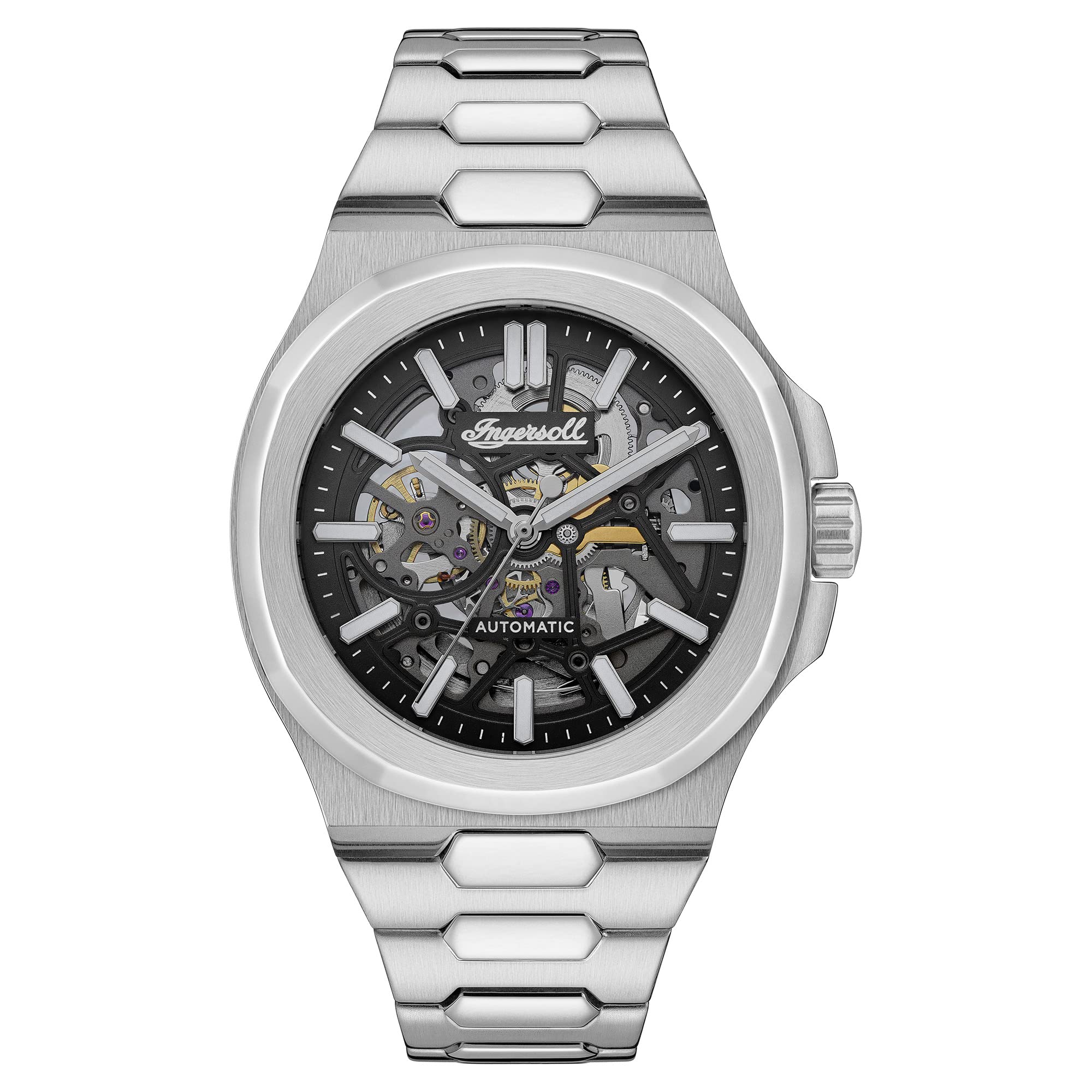

Ingersoll Ingersoll Catalina Analog Display Automatic Winding Table Same Stainless Steel I12501 (Ingersoll) Men s [Product] срібний