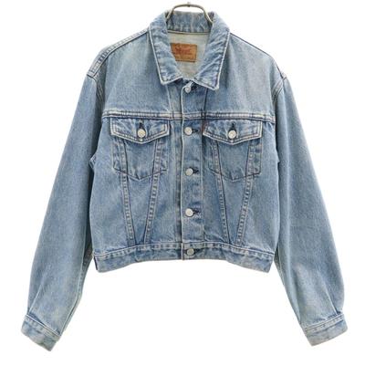 90s Made In Japan Old Denim Jacket M Jeans Women Used