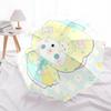 1pc Cute Cartoon Character Automatic Folding Umbrella with Bowknot Design - Portable 3-Fold Outdoor for Fans, Travelers, Everyday Use, Festive Gift.Q0