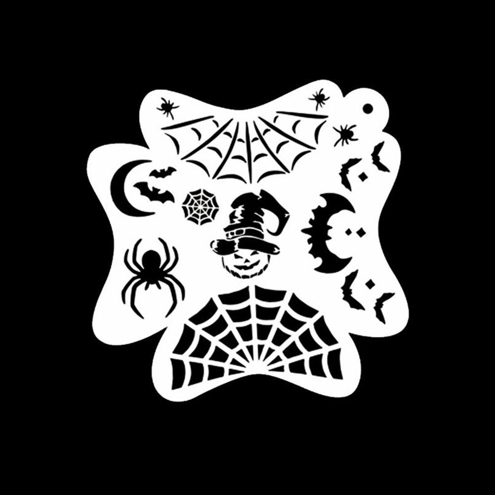 Hand Painting Face Paint Templates Reusable DIY Makeup Tools Body Art Paint Stencils  Drawing