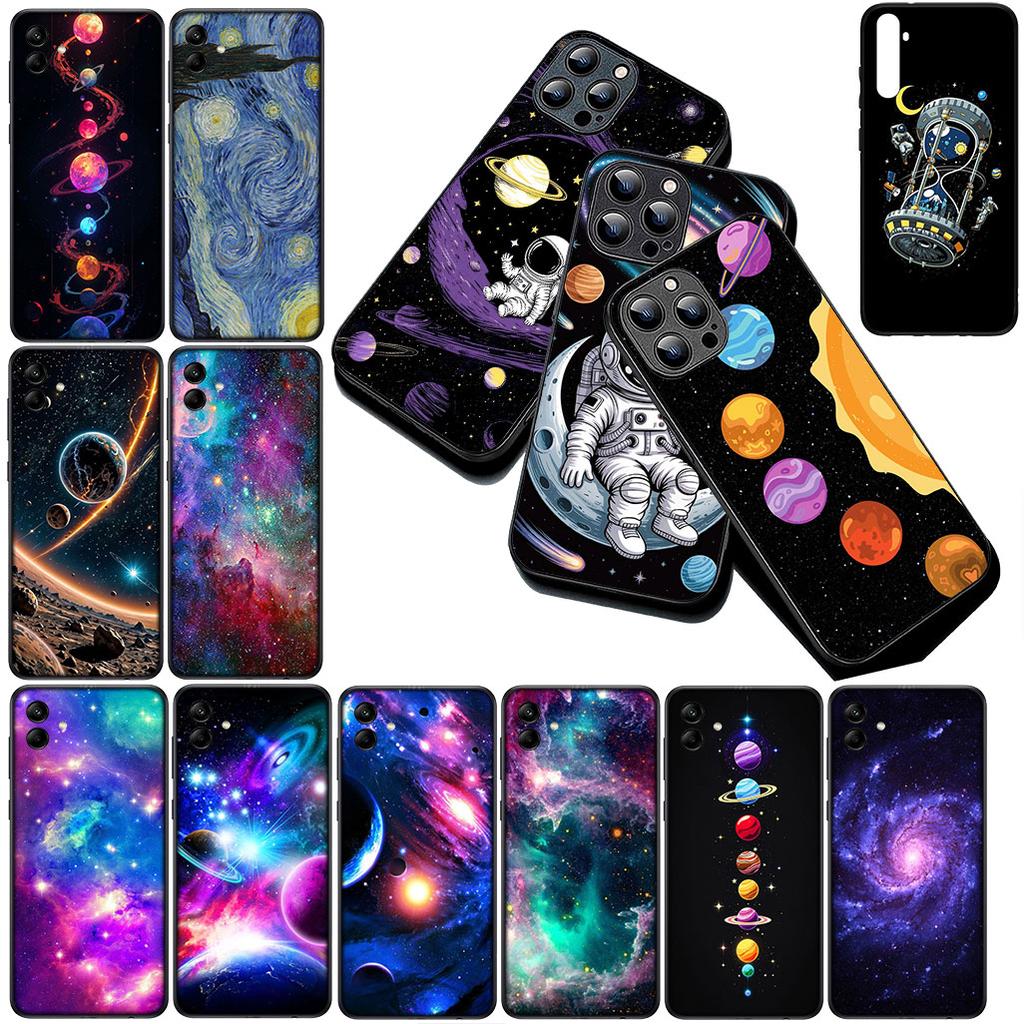 for Huawei P30 P20 Mate 20 Pro Lite Y7 Y6P Y7A 2019 Nova 5T 3I Phone Case Universe Galaxy Starry Night Sky Astronaut Rockets