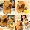 Adorable Capybara Plush Toy Soft Backpack Style Water Pig Cuddly Doll Gift For Friends