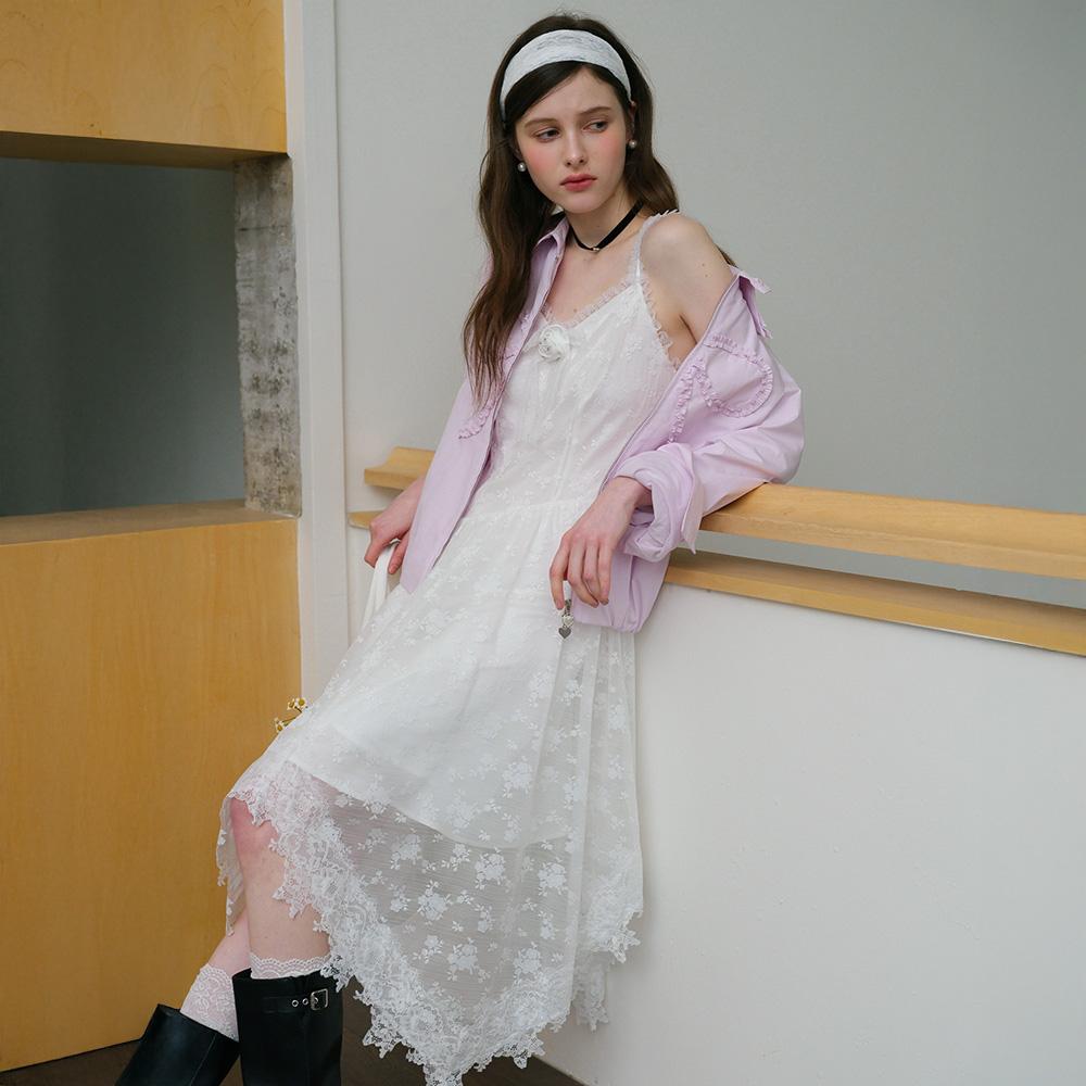 CEST MOIDEW Cest_Floral Lace Camisole Dress