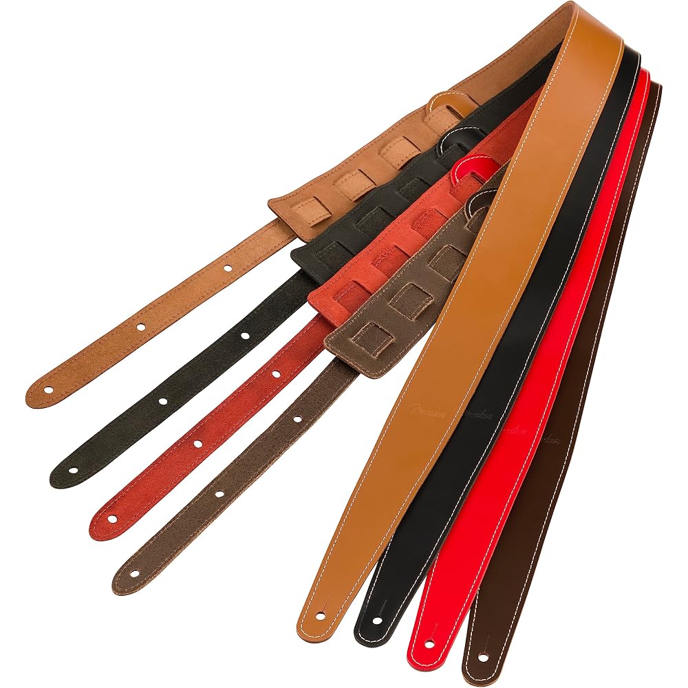 Fender/Essentials Leather Strap Brown Fender [Guitar Strap]