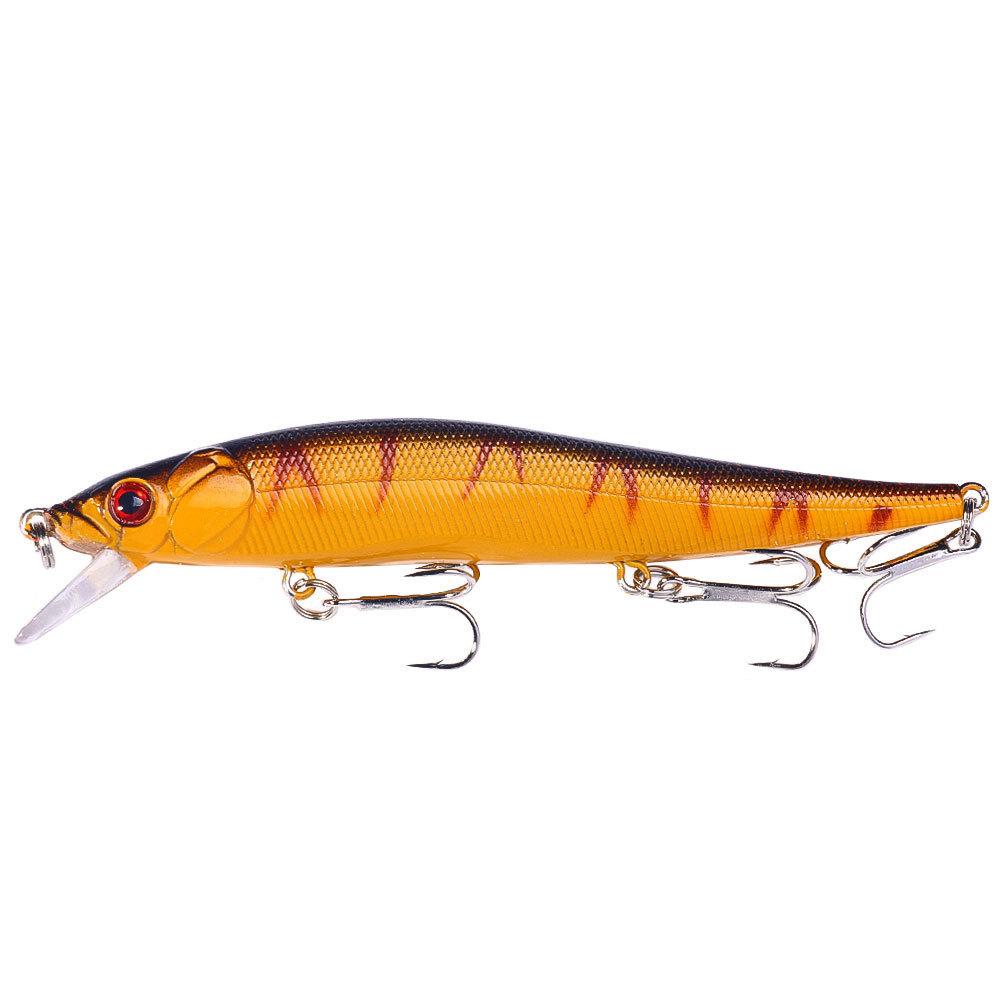 Long Cast Sinking Minnow13.6g12cmBionic Lure Freshwater and Saltwater Universal Lure New Fishing Bait