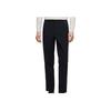 Anta Champion All-Weather Series Solid Color Comfortable Mid-Rise Breathable Versatile Straight-Leg Casual Pants Men bottoms Basic-Black 152510507-2