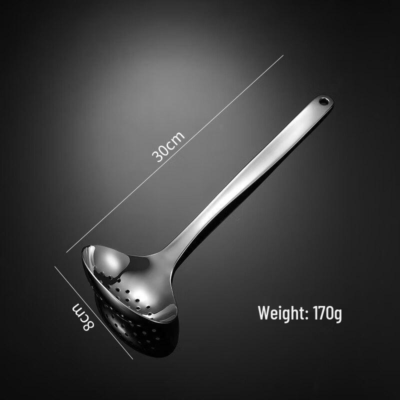 Qianxing Titanium Plated Stainless Steel Slotted Spoon