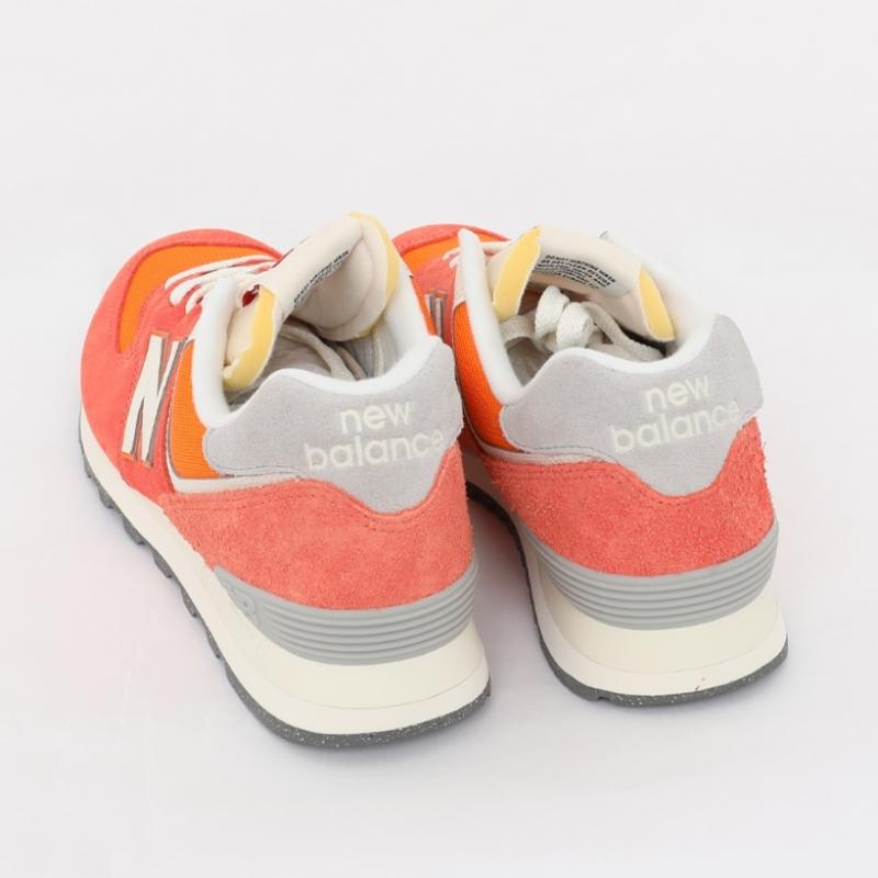 New Balance Galleria New Balance New Val 574 Orange Public Sneakers U574rcb