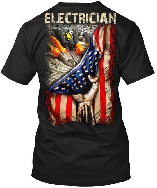 Past Buyers Exclusive - Electrician Tee T-Shirt Size S-4XL S