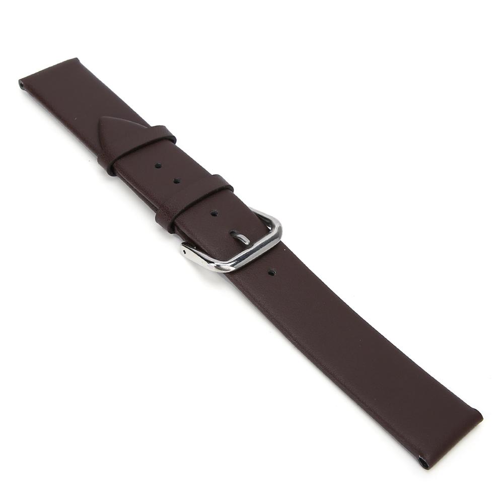 Unisex Brown 18mm Watchband Strap Replacement Watch Band Watch Accessory