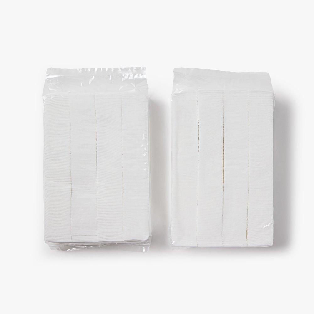 JAJU 100% coton tampons de coton non scellés 800 feuilles