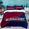 Cleveland Football 3pcs Bedding Set,Including 1pc Duvet Cover And 2pcs Pillowcases Perfect Gift for Christmas,Ideal for Bedroom, Dormitory