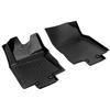 Dywaniki samochodowe dla 2014- Nissan Rogue, NIE PASUJĄ do Rogue Sport, Czarne