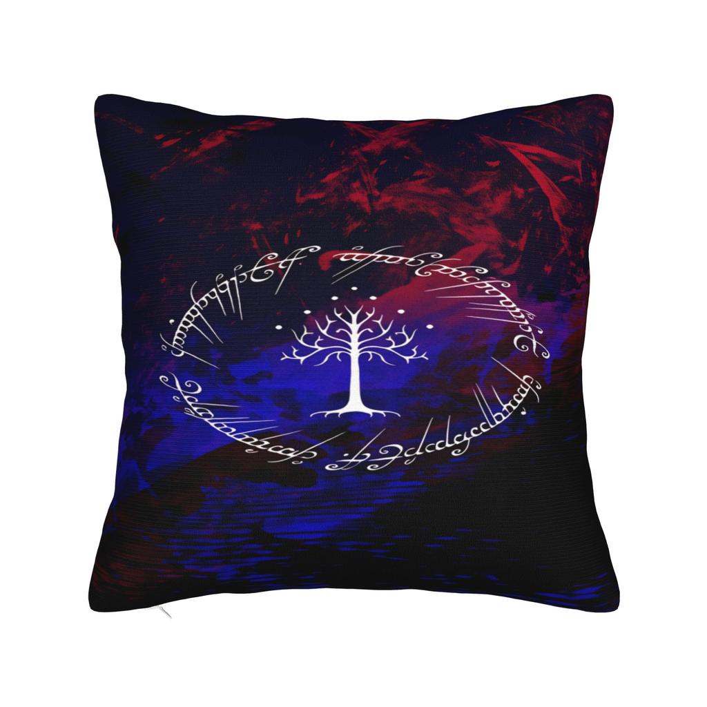 Lord Ring Horse Tree Pillow Cover  Vintage Pillow Case For Couch Sofa Bedroom Graphic Pillowcases Gift