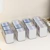 High Capacity Clear Craft Organizer Box Beads Storage Container with 4 Inner Boxes Large Capacity Clear Card Holder