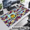 Custom Name Text Mouse Pad Burnley Football Personalized Desk Pad For Work And Gaming