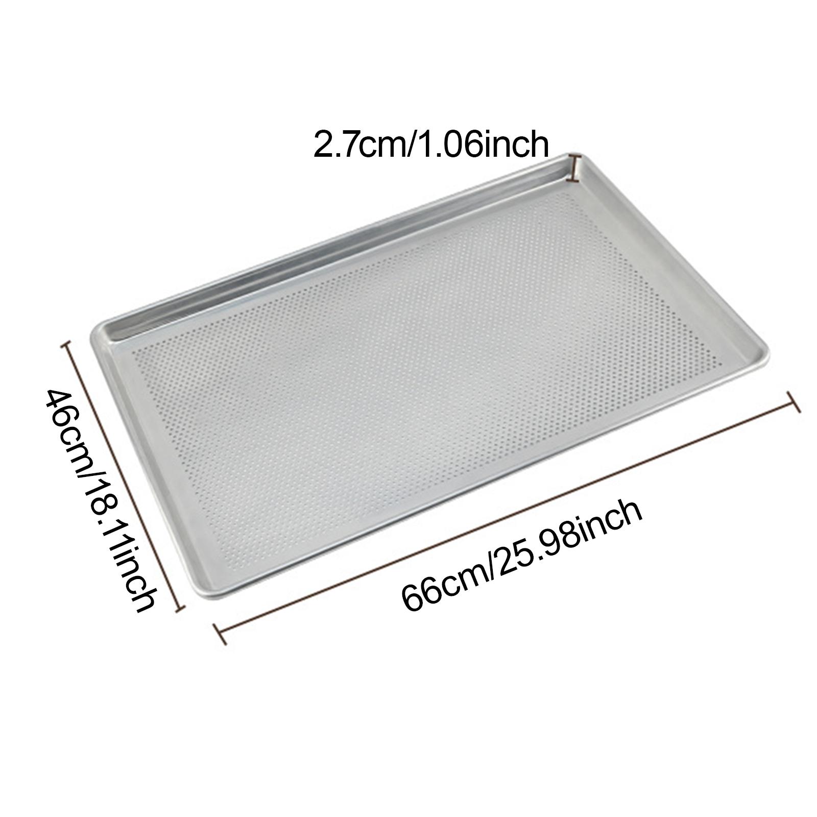 

Перфорированный противень из алюминиевого сплава, многоразовый противень для жарки в духовке для печенья, торта, тостов, кухонный инструмент для выпечки
