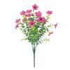 Artificial Violet Flower Realistic Fake Flower Branch Home Office Wedding Party