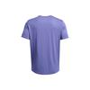 Under Armour Dopamine Letter Logo Print Casual Crew Neck Short Sleeve T-Shirt Men T-Shirts Purple 1383973-561