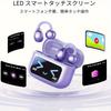 Wireless Ear Cuff Earbuds Charging Open Bluetooth Up to 50 Hours of AI Call Noise IPX4 Waterproof Touchscreen, Case, Ear, 5.4, Playtime,