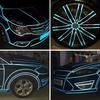 8M/Roll Bike Safety Motorcycle Helmet Reflector Tape DIY Car Scooter Accessory PVC Reflective Glow Stickers