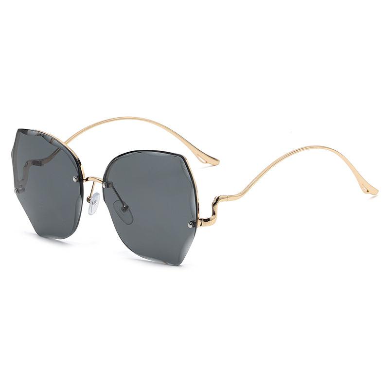 2021 Trendy Retro Korean Frameless Women's Sunglasses with UV Protection