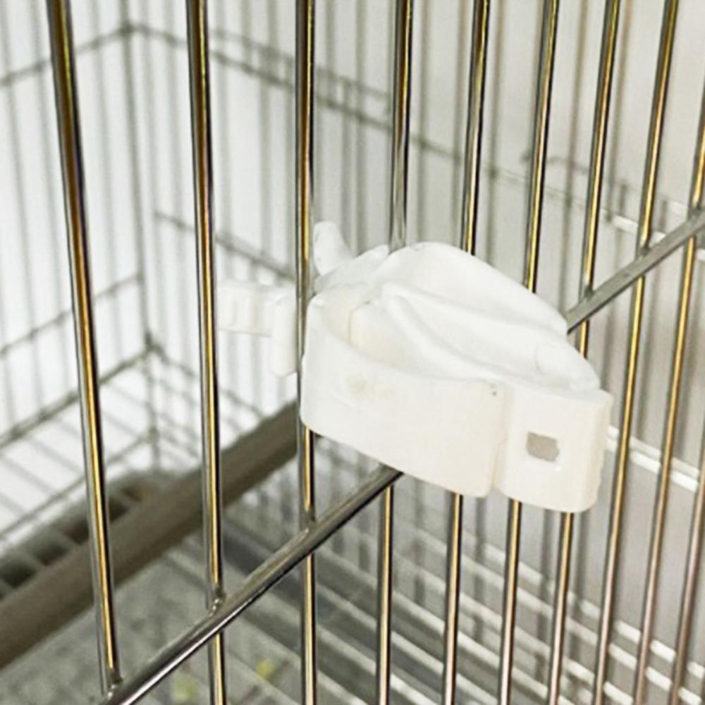 Hamster Conure Fruit Small Animals Plastic Pet Feeding Clamp Parrot Feeder Bird Food Holders Cuttlebone Clip