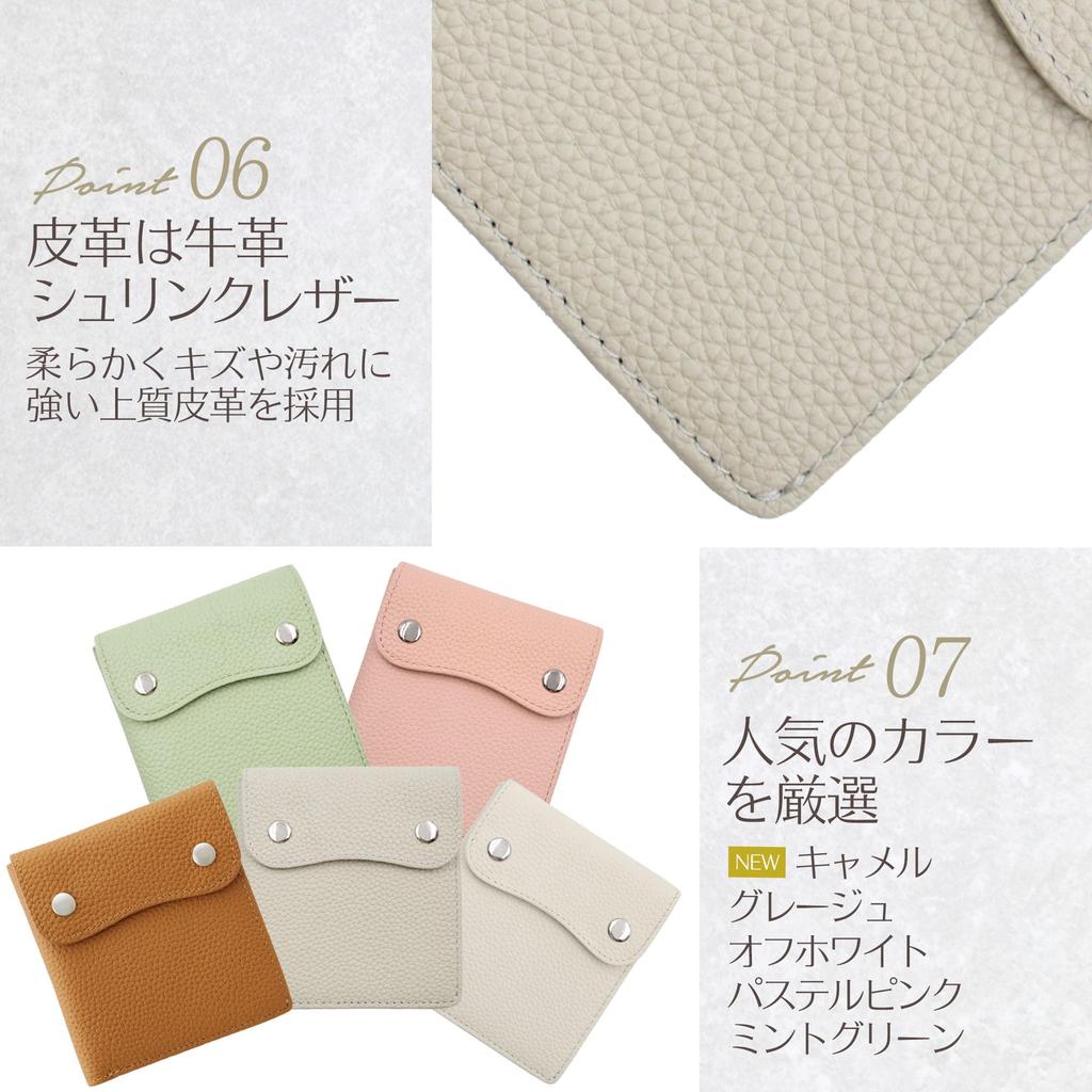 Exvita Damen Bifold Geldbörse, Echtes Schrumpfleder, Schlank, Kompakt, Großes Fassungsvermögen, Nicht-zu-kleine Mini-Geldbörse (Kompakt (Kamel))