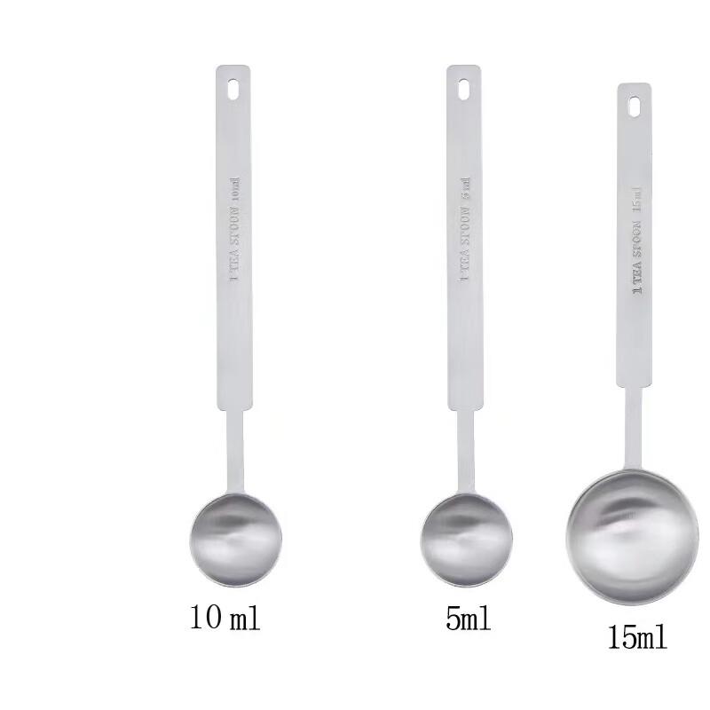 3-Piece Stainless Steel Measuring Spoon Set