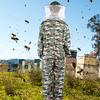 Beekeeper Smock Suit One Piece Beekeeping Uniform Veil Protection Outfit Beekeeper Equipment(XL )