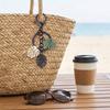 Ergonomic Leaves Keychain Fashion Leaves Key Pendant Alloy Texture Suitable for Girls Woman Fashion Lover Present
