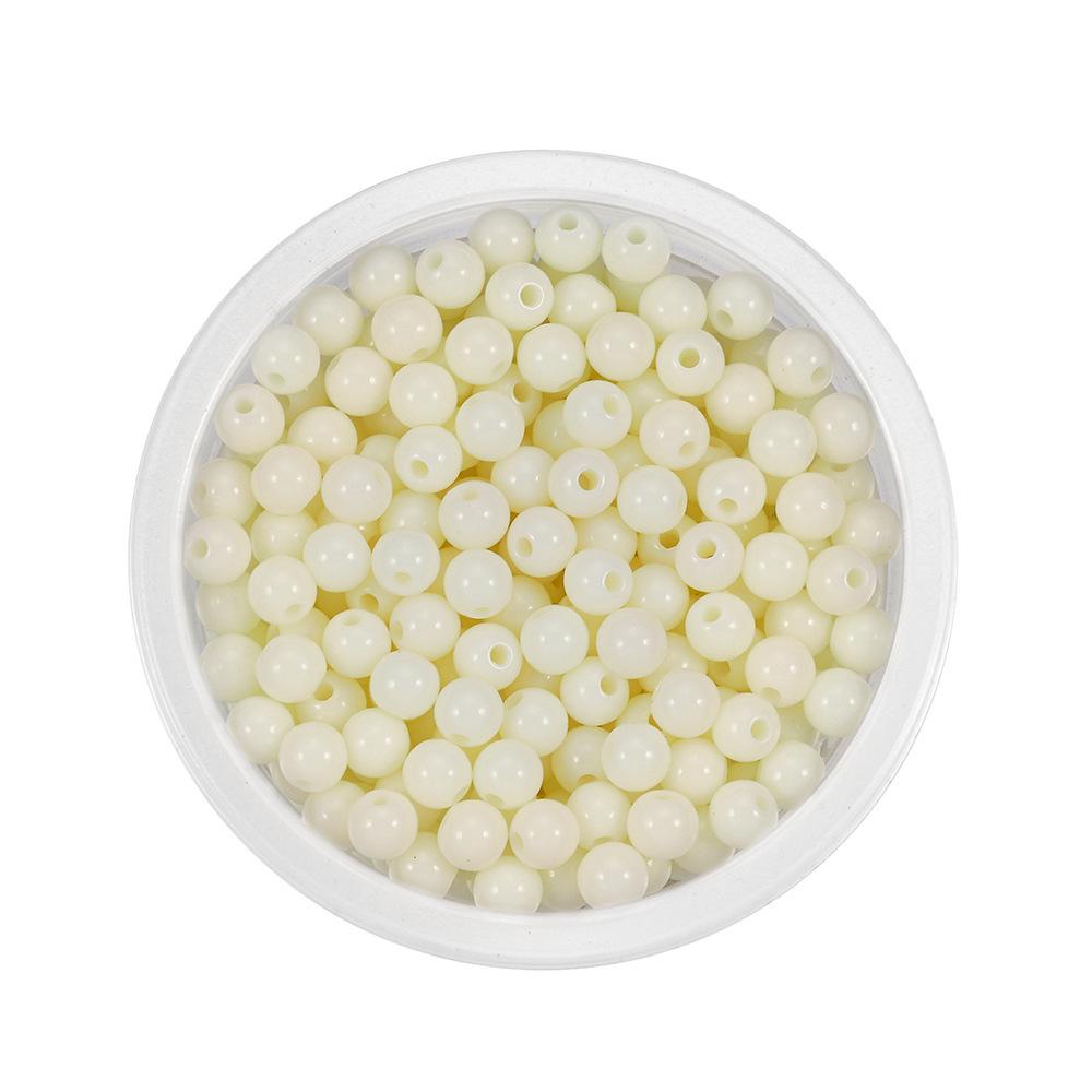Colorful 6mm Acrylic Rice Spacer Beads for DIY Jewelry and Clothing