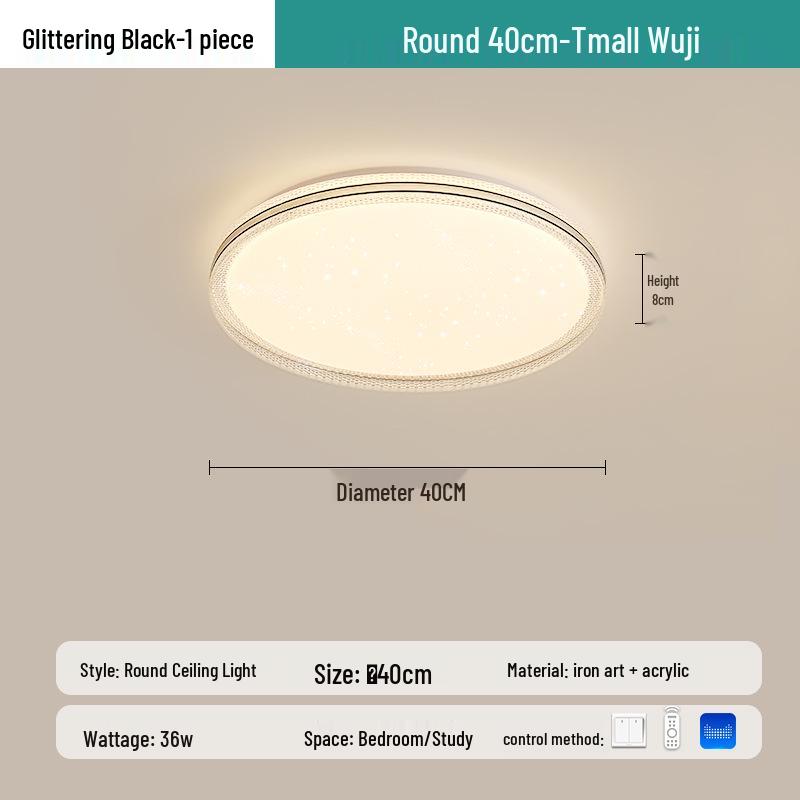 High Brightness Living Room Ceiling Light – Luxury Full Spectrum Eye Protection for Home Decor
