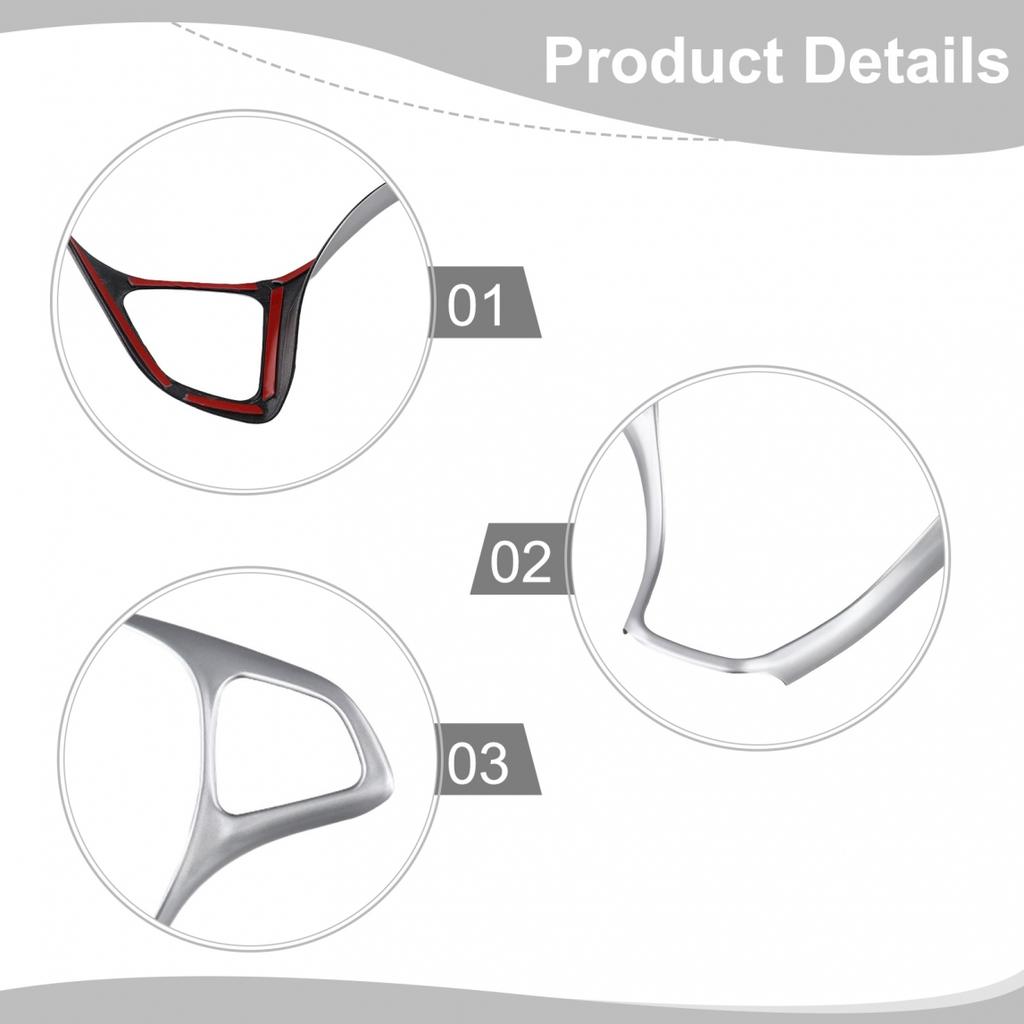 ABS Plastic Steering Wheel Cover Easy Installation High Quality