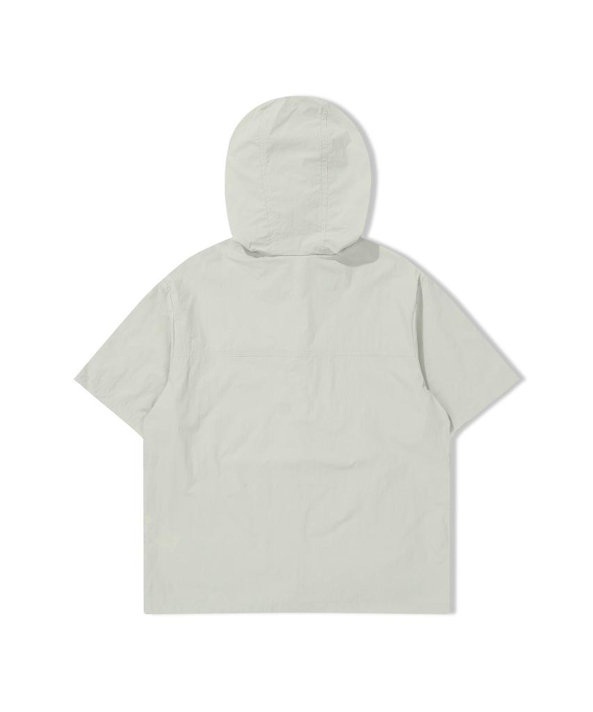 Bbc Earth Cutline Half Anorak Light Olive