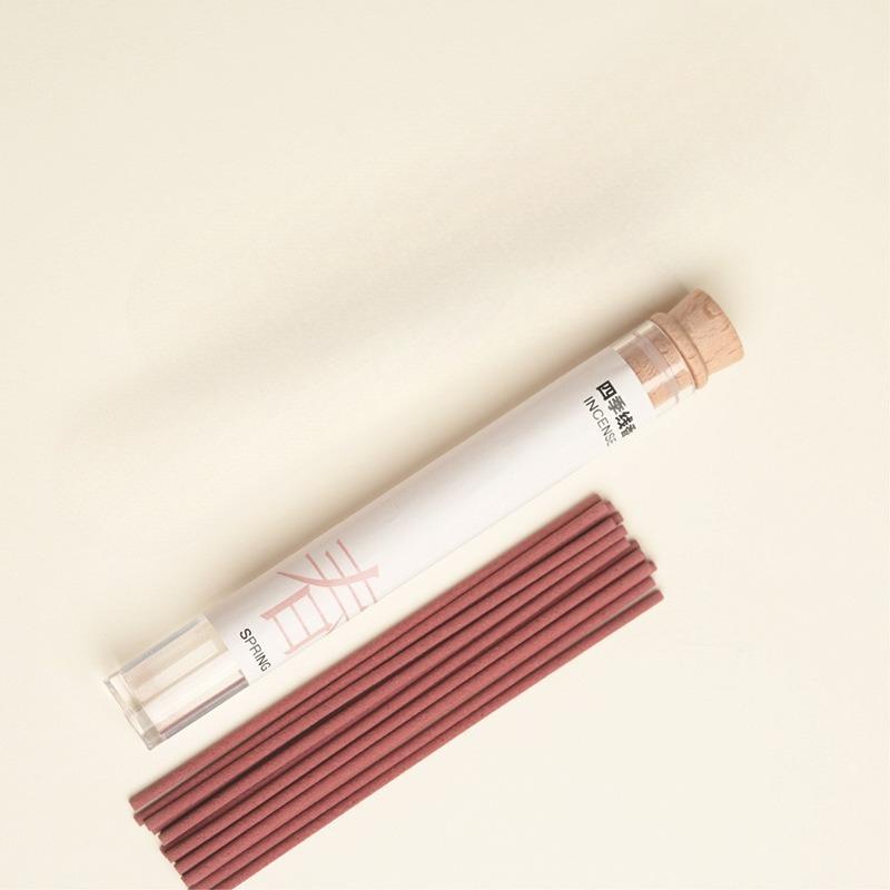 Colorati Bastoncini di Incenso Quattro Stagioni Legno di Agar Giapponese Sandalo Aromaterapia da Interno Yoga Rimozione Odori