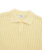 COVERNAT Authentic Crochet Collar Knit Light Yellow