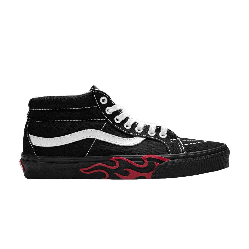 Мужские кеды Vans Sk8-Mid  Flame Cut Out  VN0A3MV8UQZ 39
