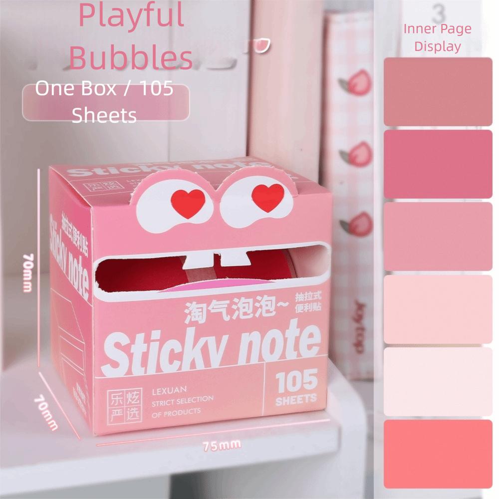 Pull Out Design Memo Pad Paper Dopamine Planner Schedule Stickers  Office School Supplies